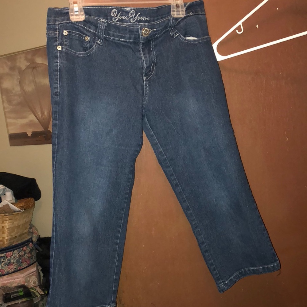 Yom Yom stretch jean capris SZ 5/27